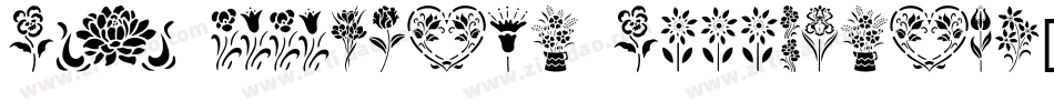 SL Zodiac Stencils字体转换